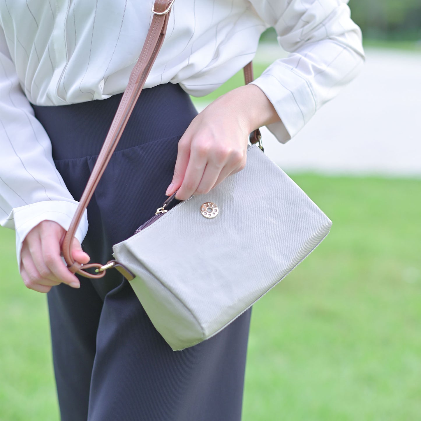 LIFE | Waterproof Double Crossbody Bag