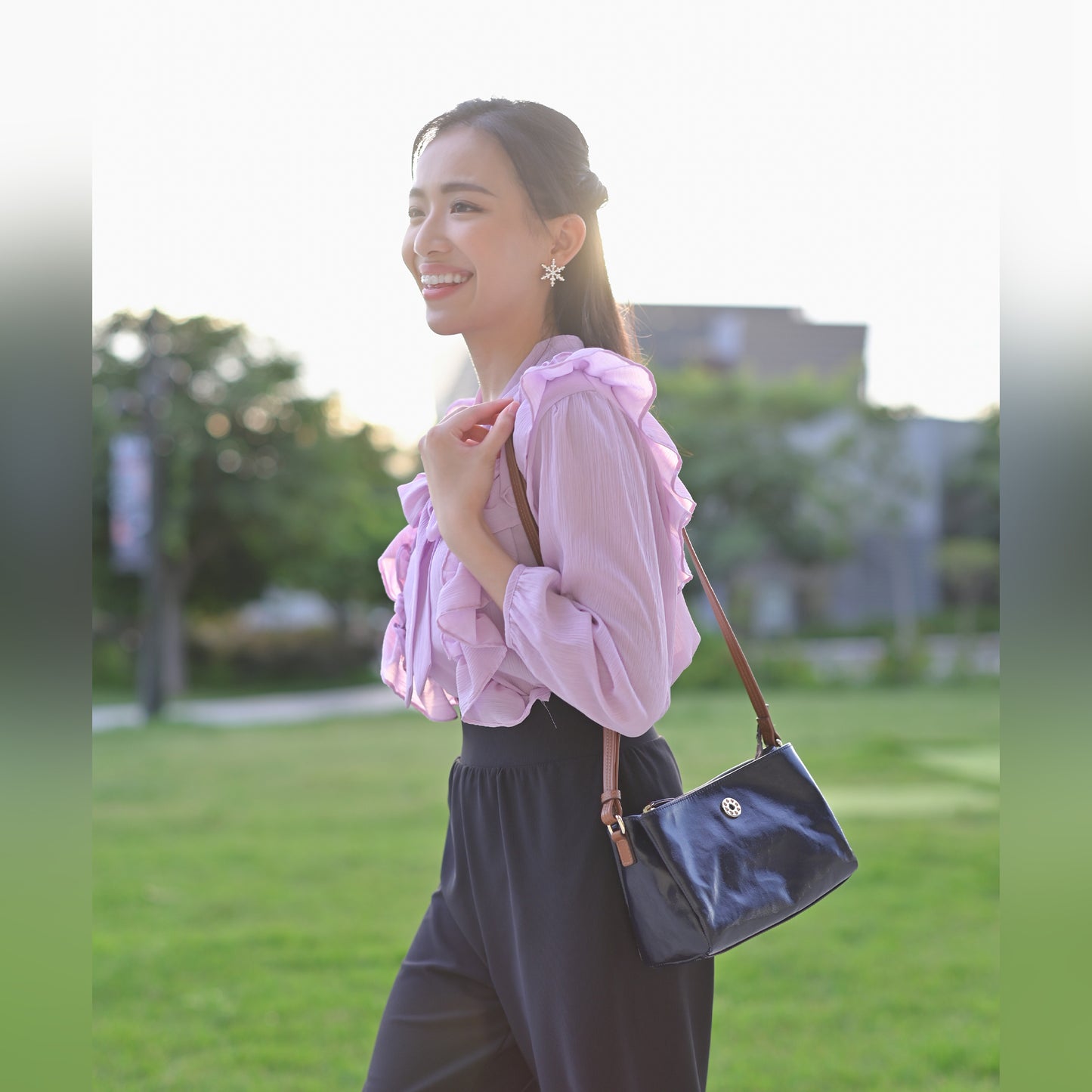LIFE | Waterproof Double Crossbody Bag