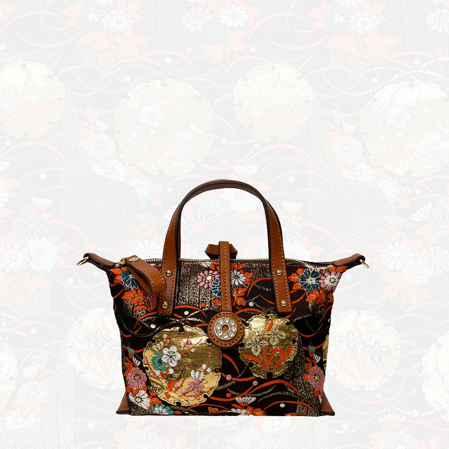 【Limited Edition】NISHIJIN | Nishijin-ori Mini Handbag (Deep)