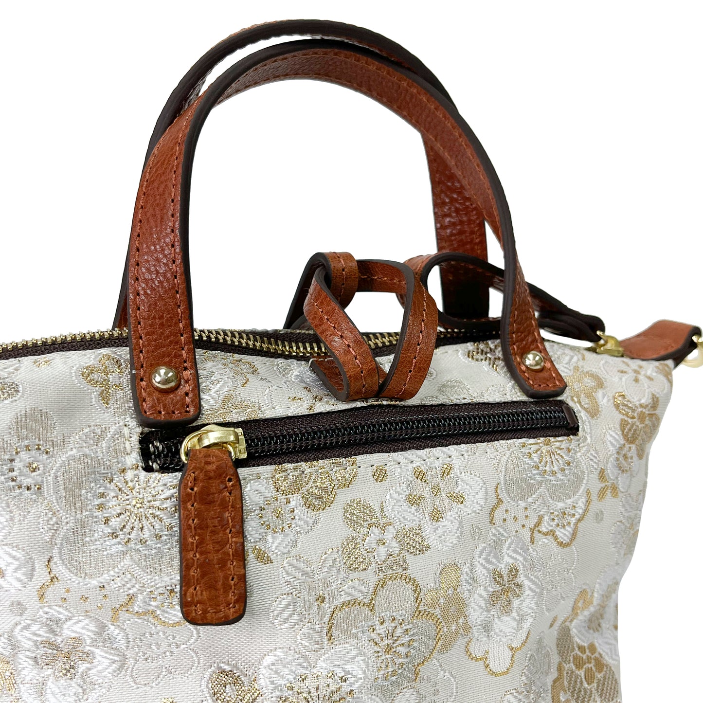 【Limited Edition】NISHIJIN | Nishijin Ori Kinran Mini Tote Bag