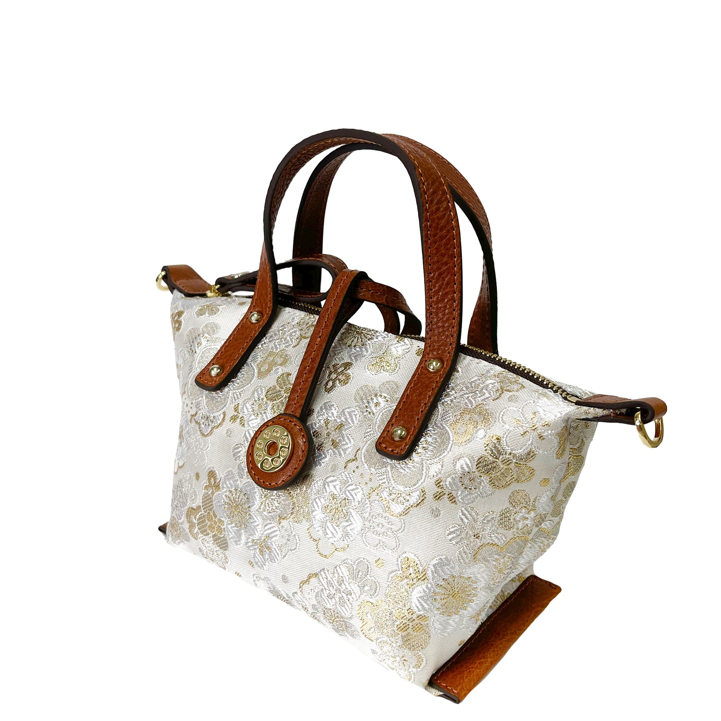 【Limited Edition】NISHIJIN | Nishijin Ori Kinran Mini Tote Bag