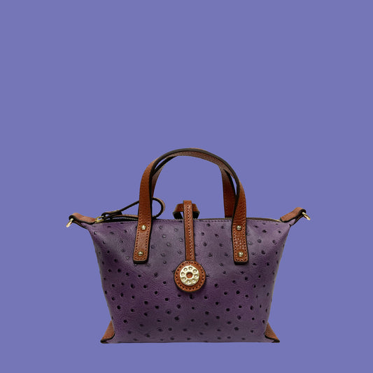 【Limited Edition】LEGEND | Ostrich Leather Mini Tote Bag