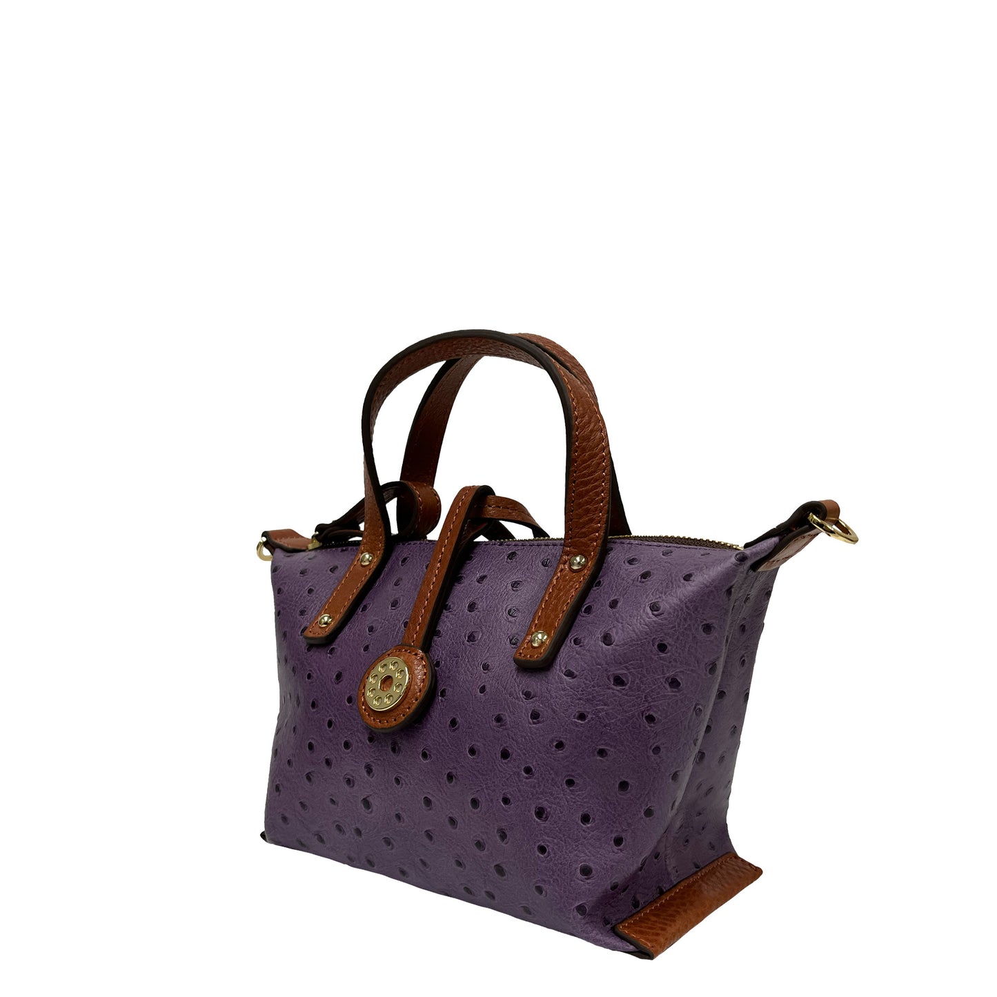 【Limited Edition】LEGEND | Ostrich Leather Mini Tote Bag