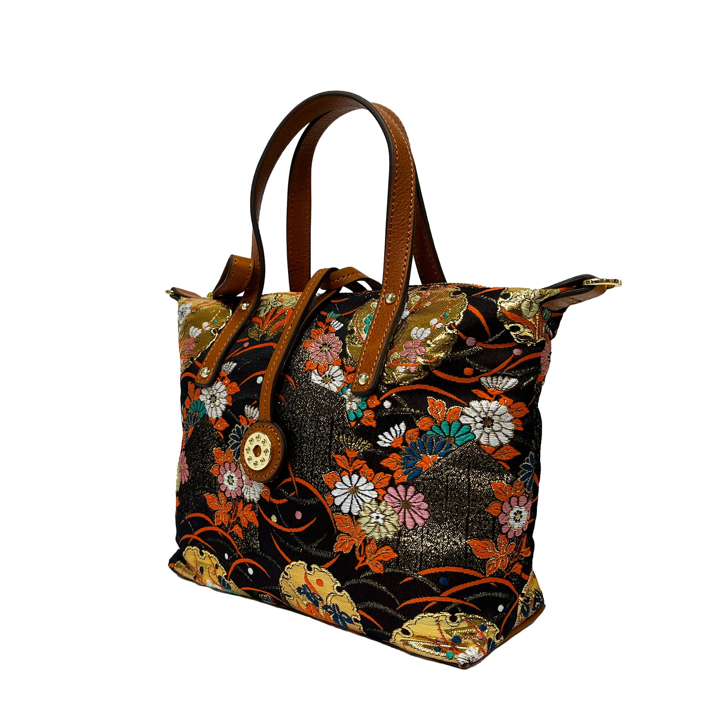 NISHIJIN | Nishijin Weave Convertible Tote Bag (Deep)