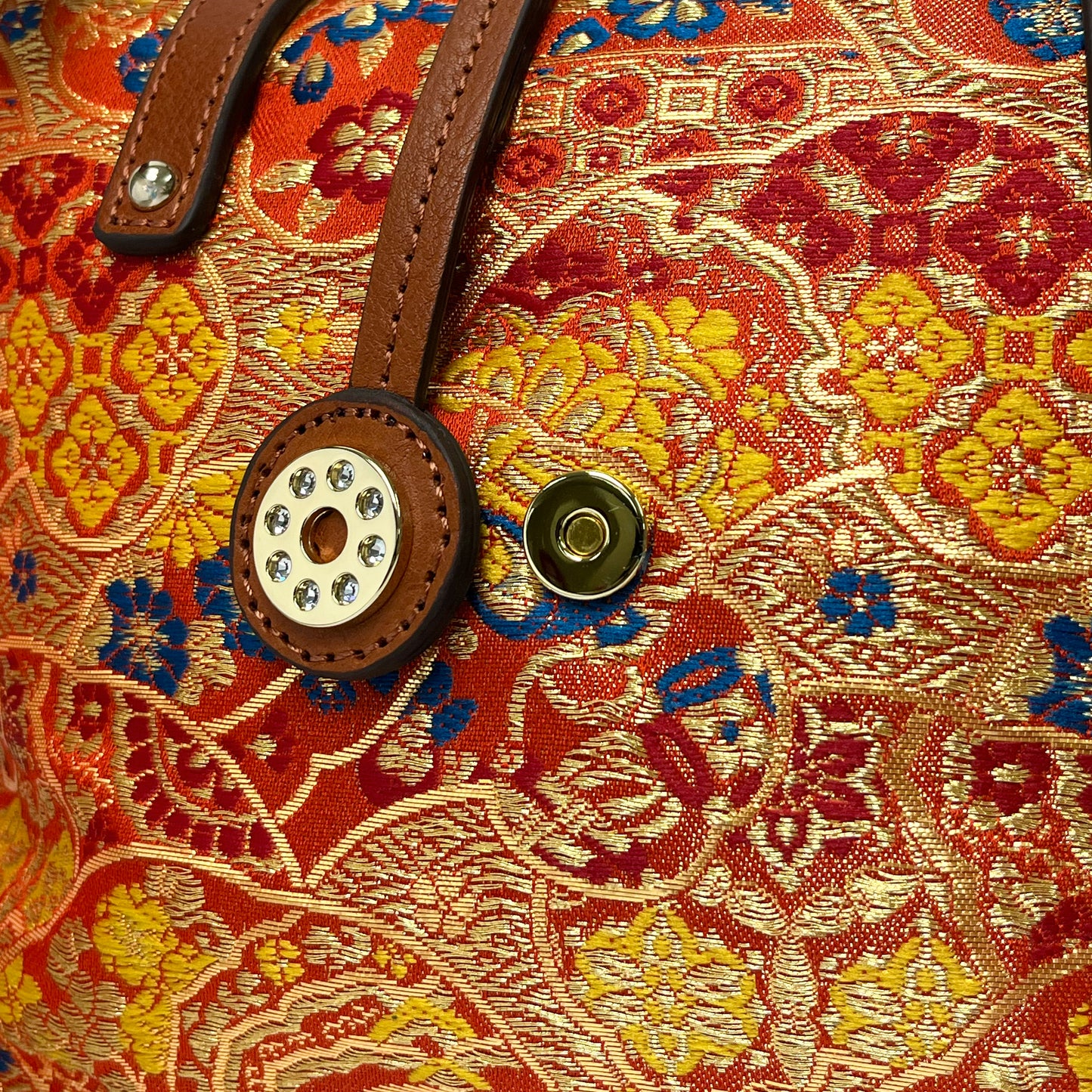 NISHIJIN | Nishijin Weave Convertible Tote Bag (Colorful)