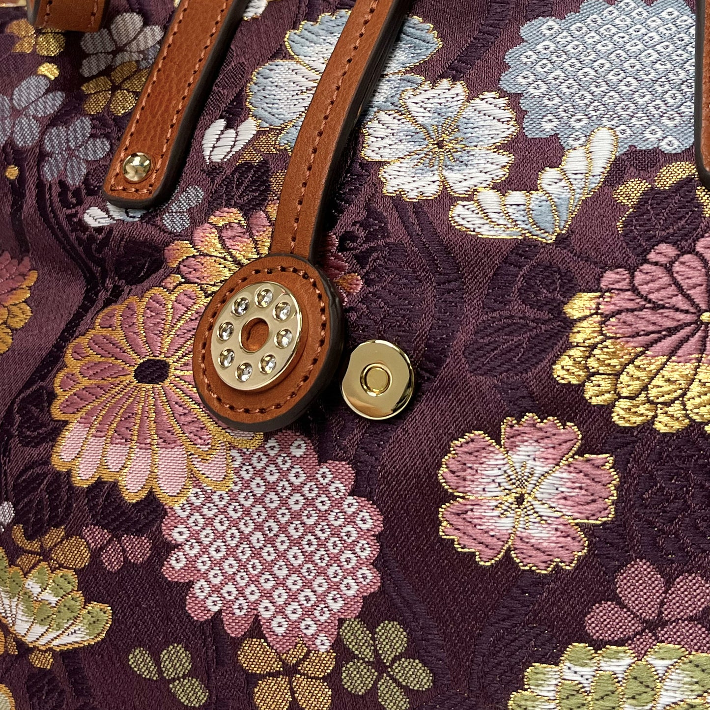 NISHIJIN | Nishijin Weave Convertible Tote Bag (Colorful)