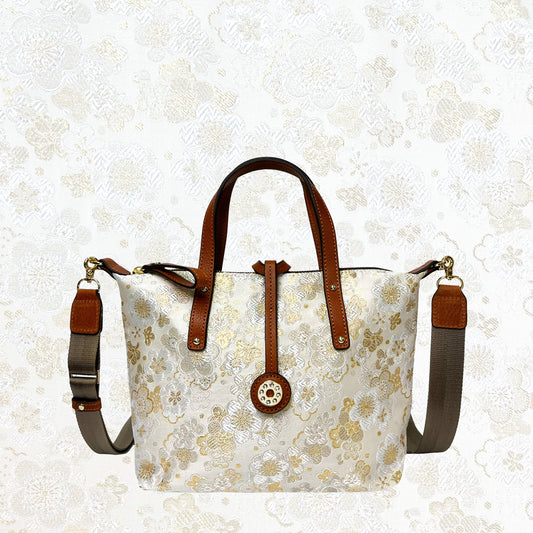 NISHIJIN | Nishijin Weave Convertible Tote Bag (Colorful)