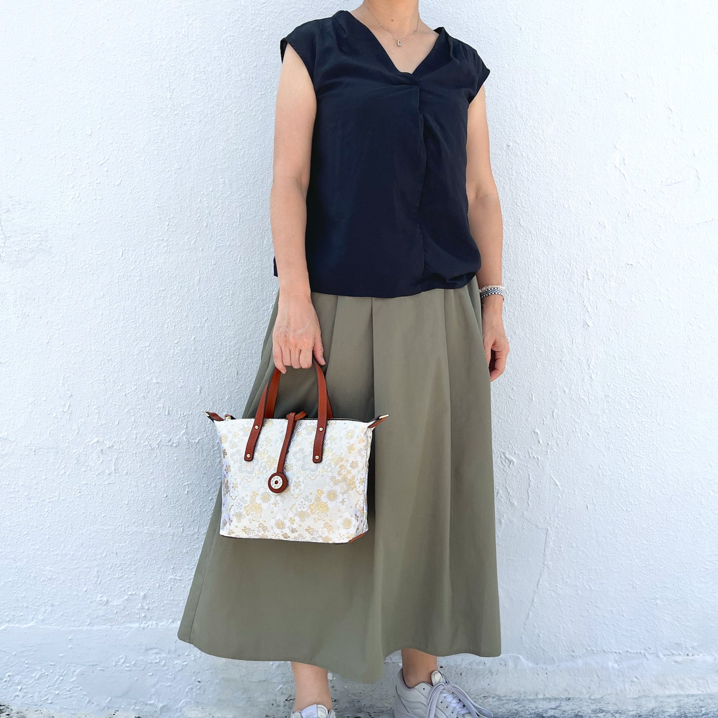 NISHIJIN | Nishijin Weave Convertible Tote Bag (Colorful)