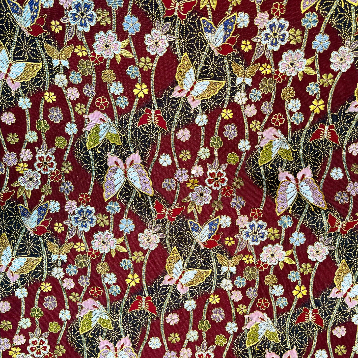 【Limited Edition】NISHIJIN | Nishijin-ori Mini Handbag (Colorful Flowers)