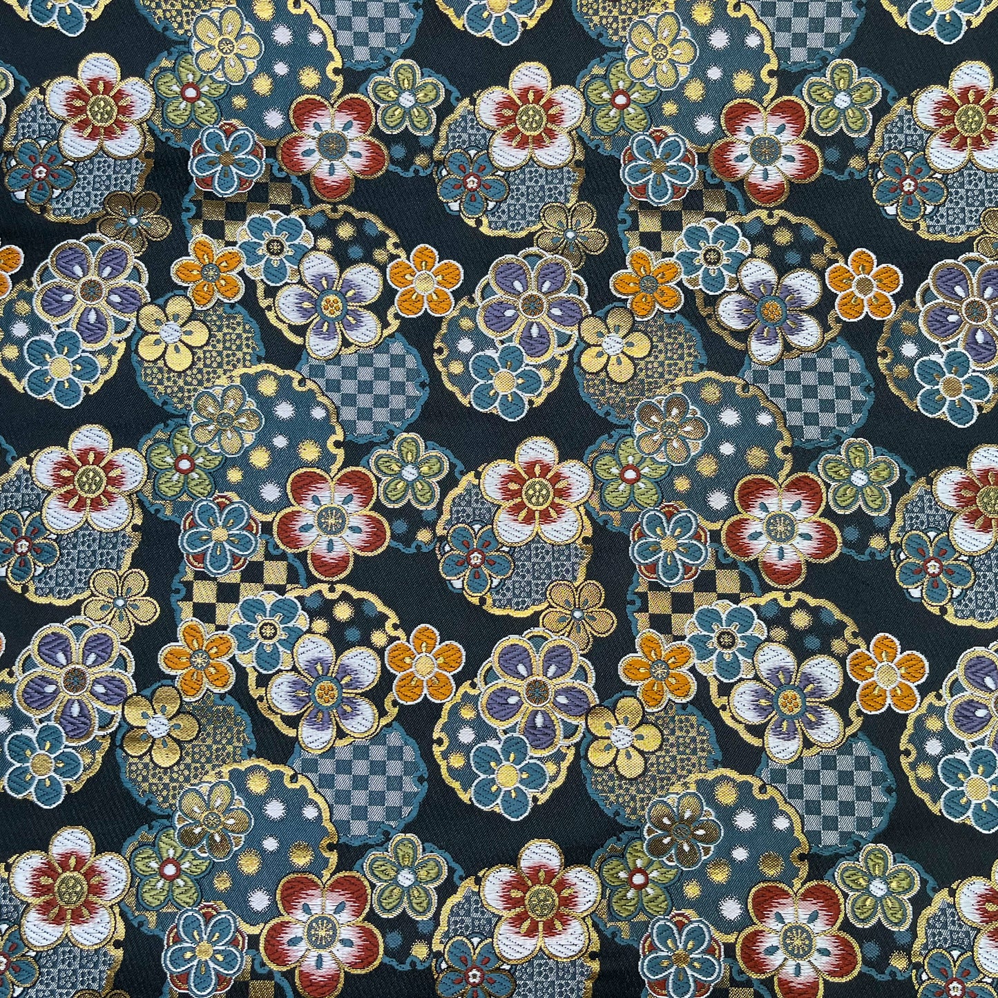【Limited Edition】NISHIJIN | Nishijin-ori Mini Handbag (Colorful Flowers)