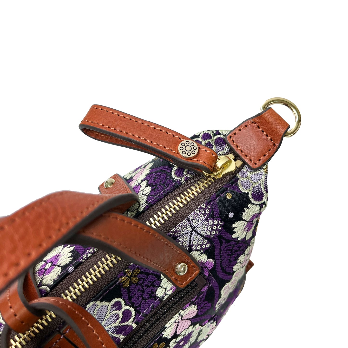 【Limited Edition】NISHIJIN | Nishijin-ori Mini Handbag (Colorful Flowers)