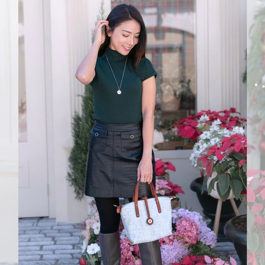 LEGEND | Two-Way Leather Handbag