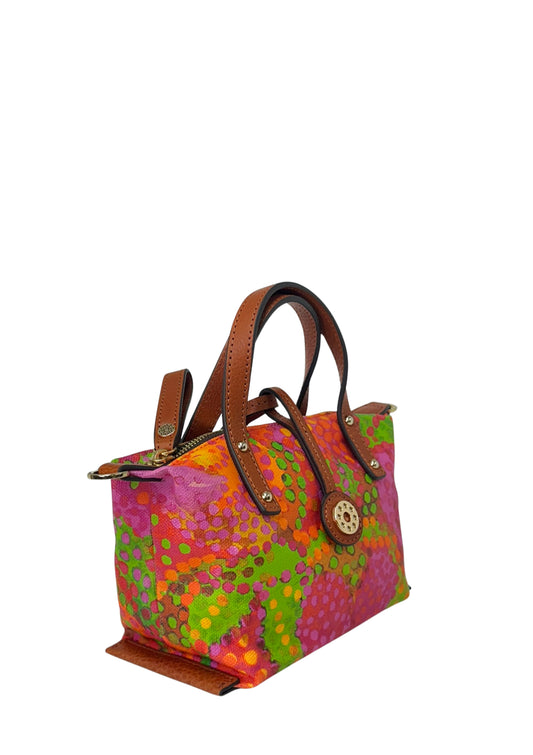 CHIC | LIMONTA Pattern Mini Tote Bag - Orange