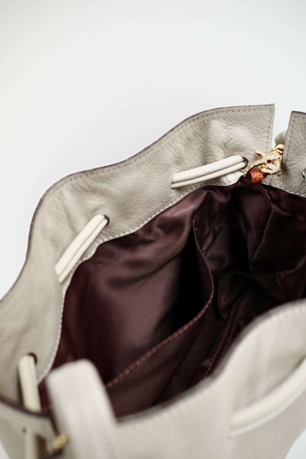 【NEW】PRINCESS | Leather Bundle Bag