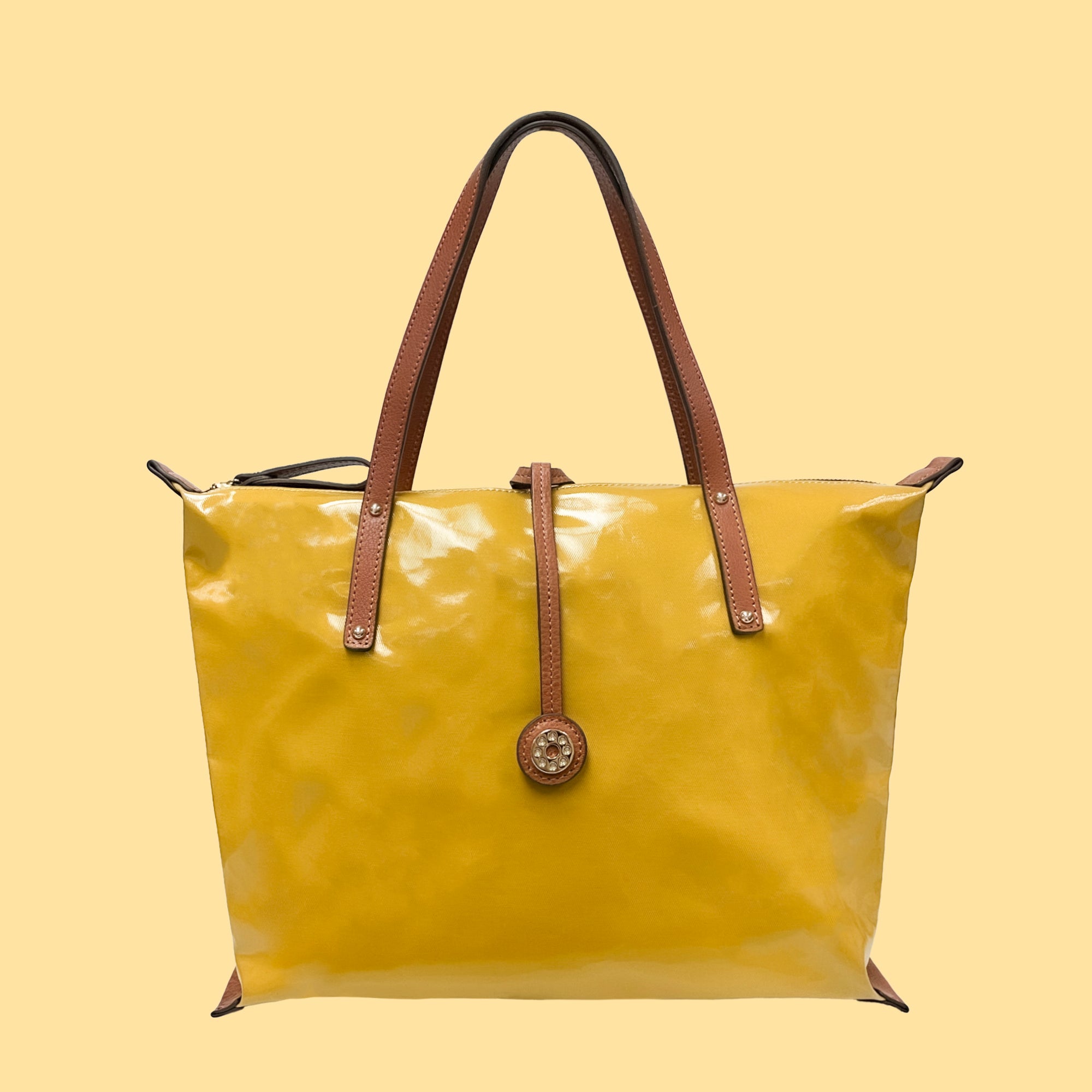 LIFE |  Waterproof Tote Bag (Mustard Yellow)