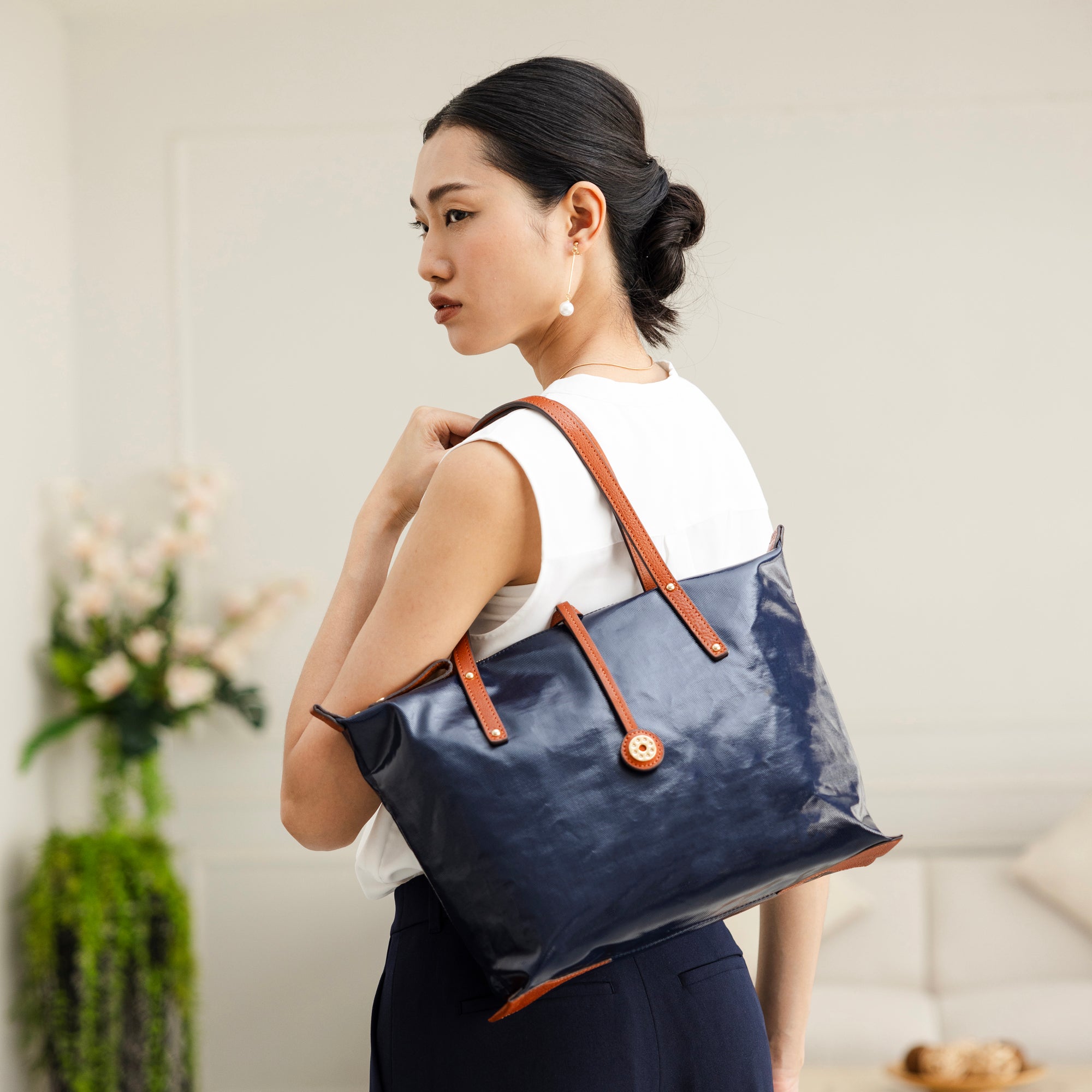 LIFE |  Waterproof Tote Bag (Navy)