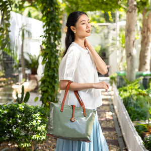 LIFE | Waterproof Tote Bag (Sage Green)