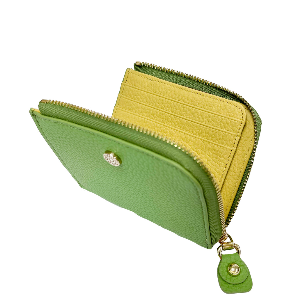 NNM GOODS | Full Leather L-Shaped Short Wallet