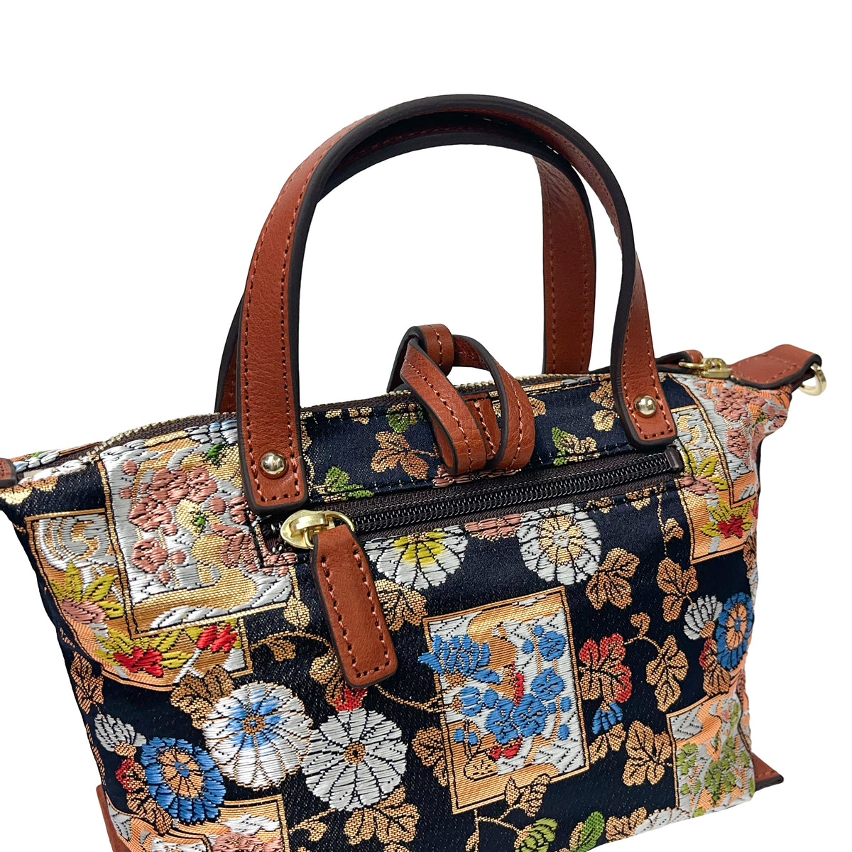 【Limited Edition】NISHIJIN | Nishijin-ori Mini Handbag (Deep)