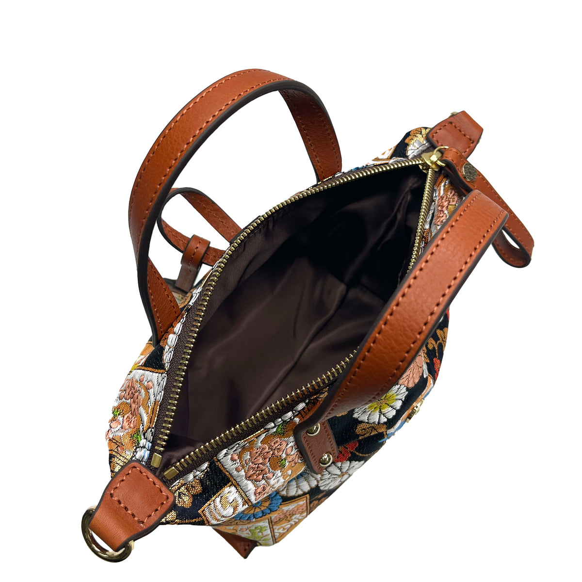 【Limited Edition】NISHIJIN | Nishijin-ori Mini Handbag (Deep)