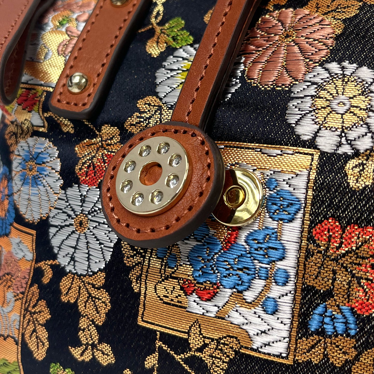 【Limited Edition】NISHIJIN | Nishijin-ori Mini Handbag (Deep)
