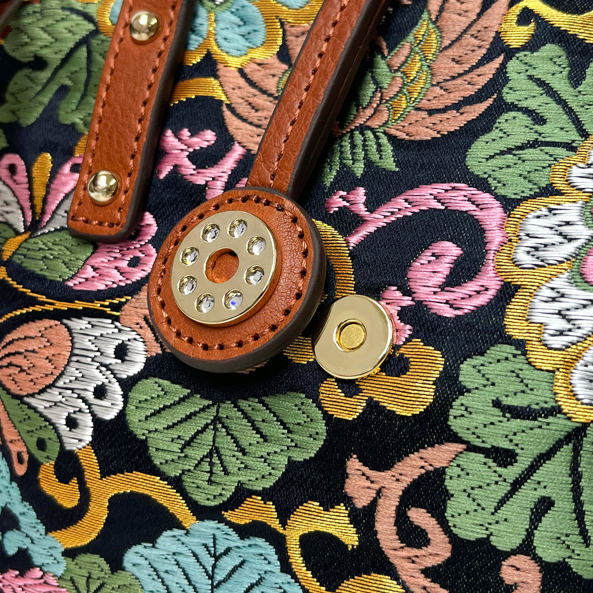 【Limited Edition】NISHIJIN | Nishijin-ori Mini Handbag (Deep)