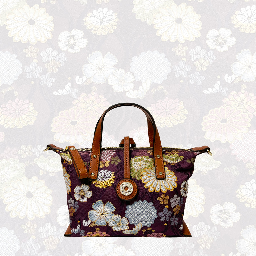 【Limited Edition】NISHIJIN | Nishijin Ori Kinran Mini Tote Bag