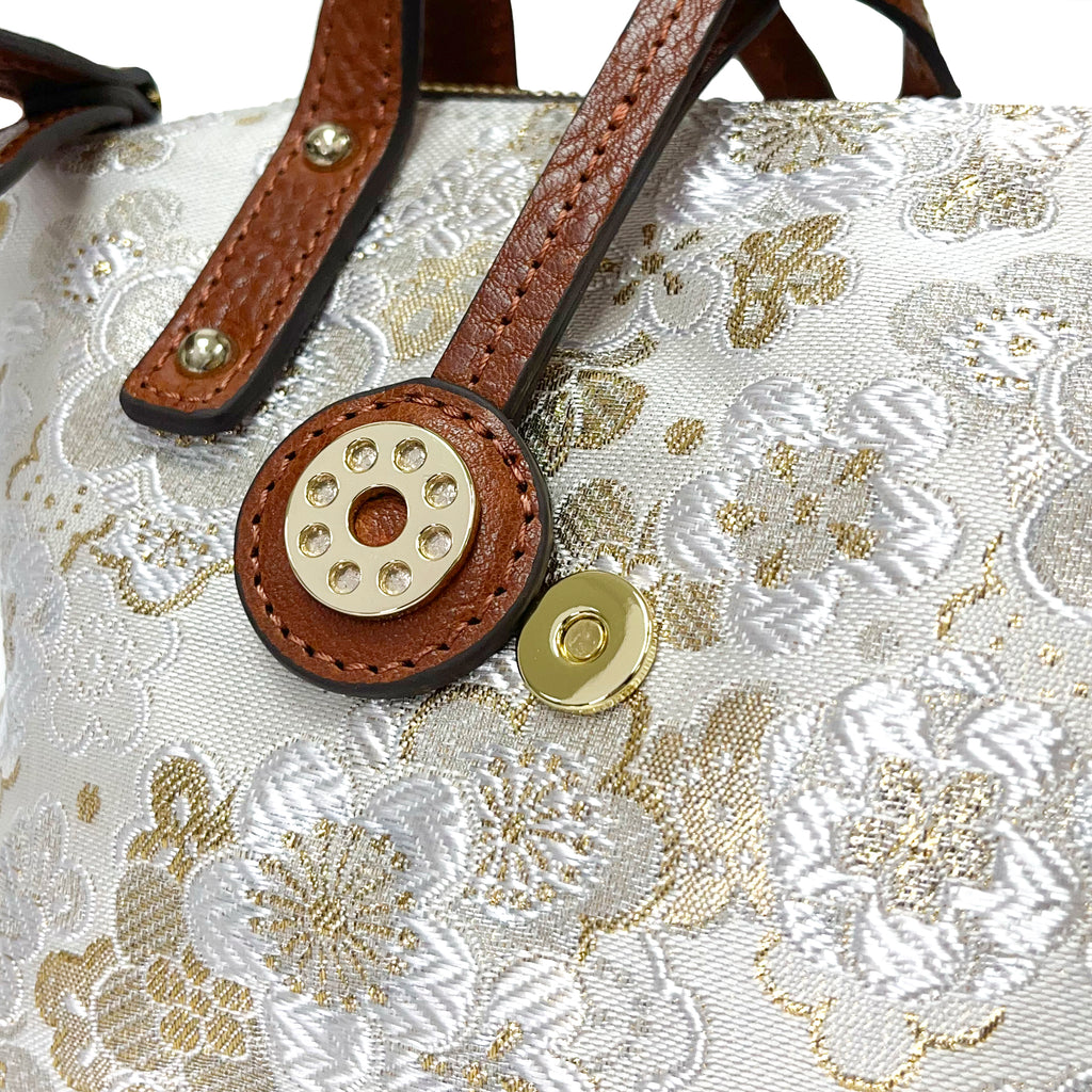 【Limited Edition】NISHIJIN | Nishijin Ori Kinran Mini Tote Bag