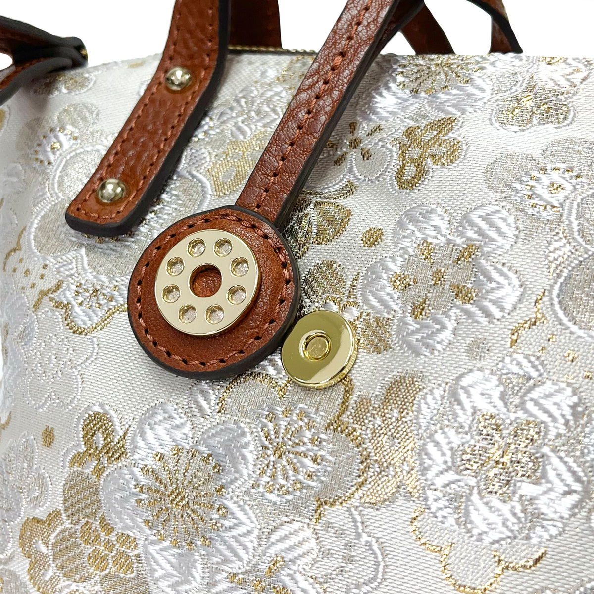 【Limited Edition】NISHIJIN | Nishijin Ori Kinran Mini Tote Bag