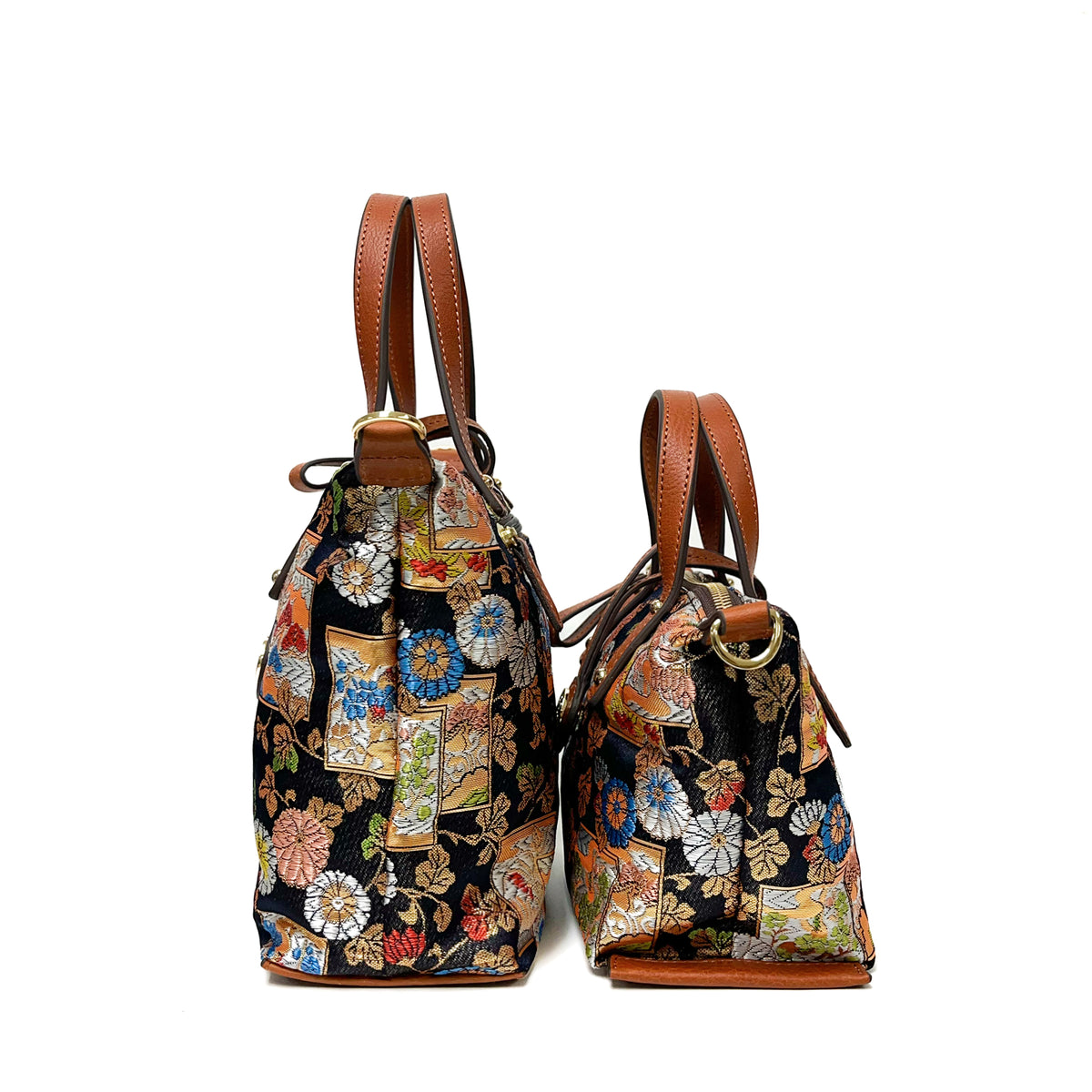 NISHIJIN | Nishijin Weave Convertible Tote Bag (Deep)