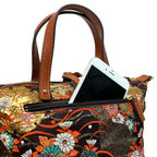 NISHIJIN | Nishijin Weave Convertible Tote Bag (Deep)