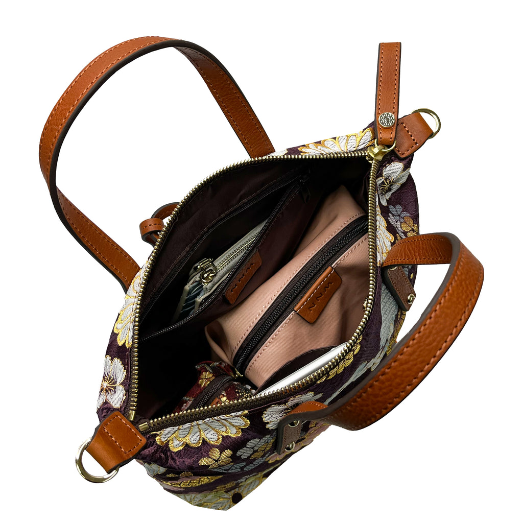 NISHIJIN | Nishijin Weave Convertible Tote Bag (Colorful)