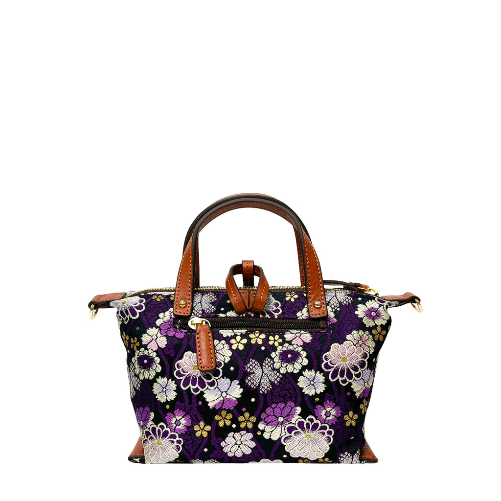 【Limited Edition】NISHIJIN | Nishijin-ori Mini Handbag (Colorful Flowers)