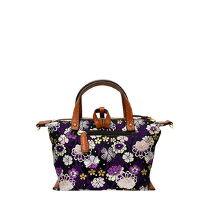 【限定品】NISHIJIN | 西陣織迷你手提袋 (彩花)