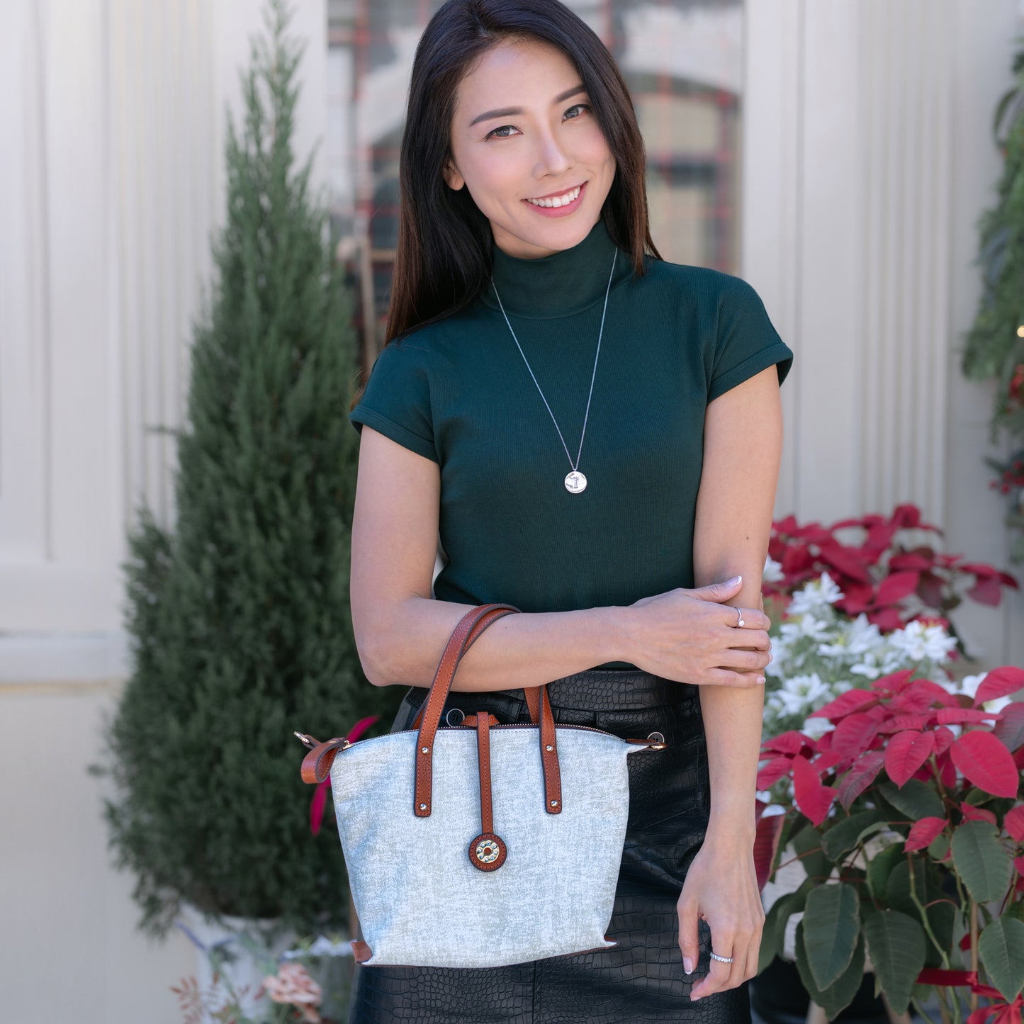 LEGEND | Two-Way Leather Handbag