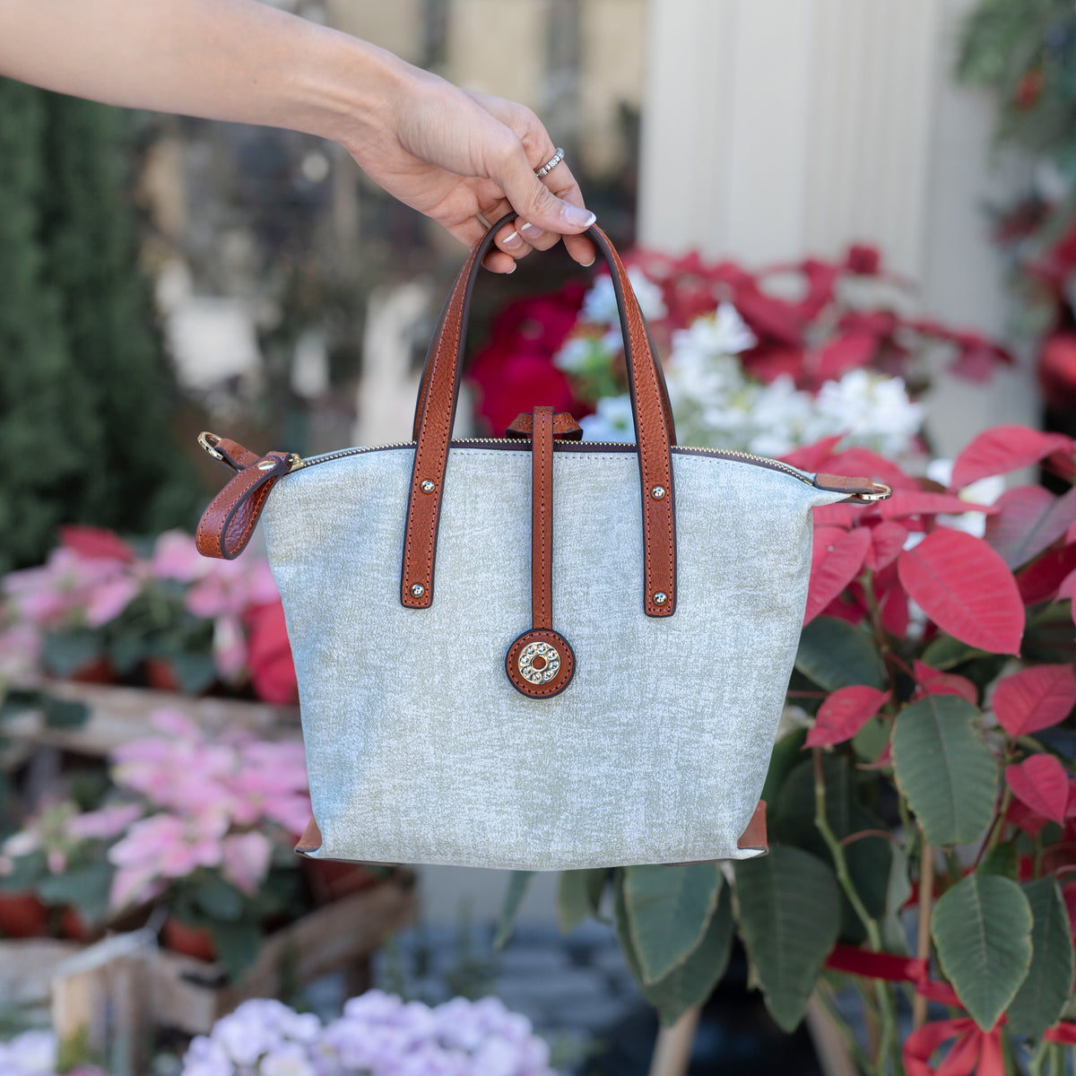 LEGEND | Two-Way Leather Handbag