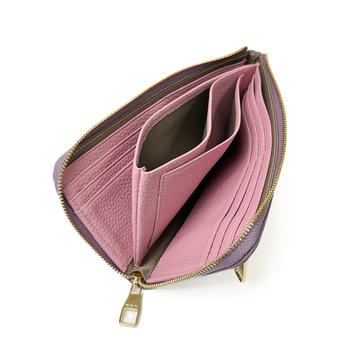 【New Arrival】NNM GOODS | Leather Zip Long Wallet