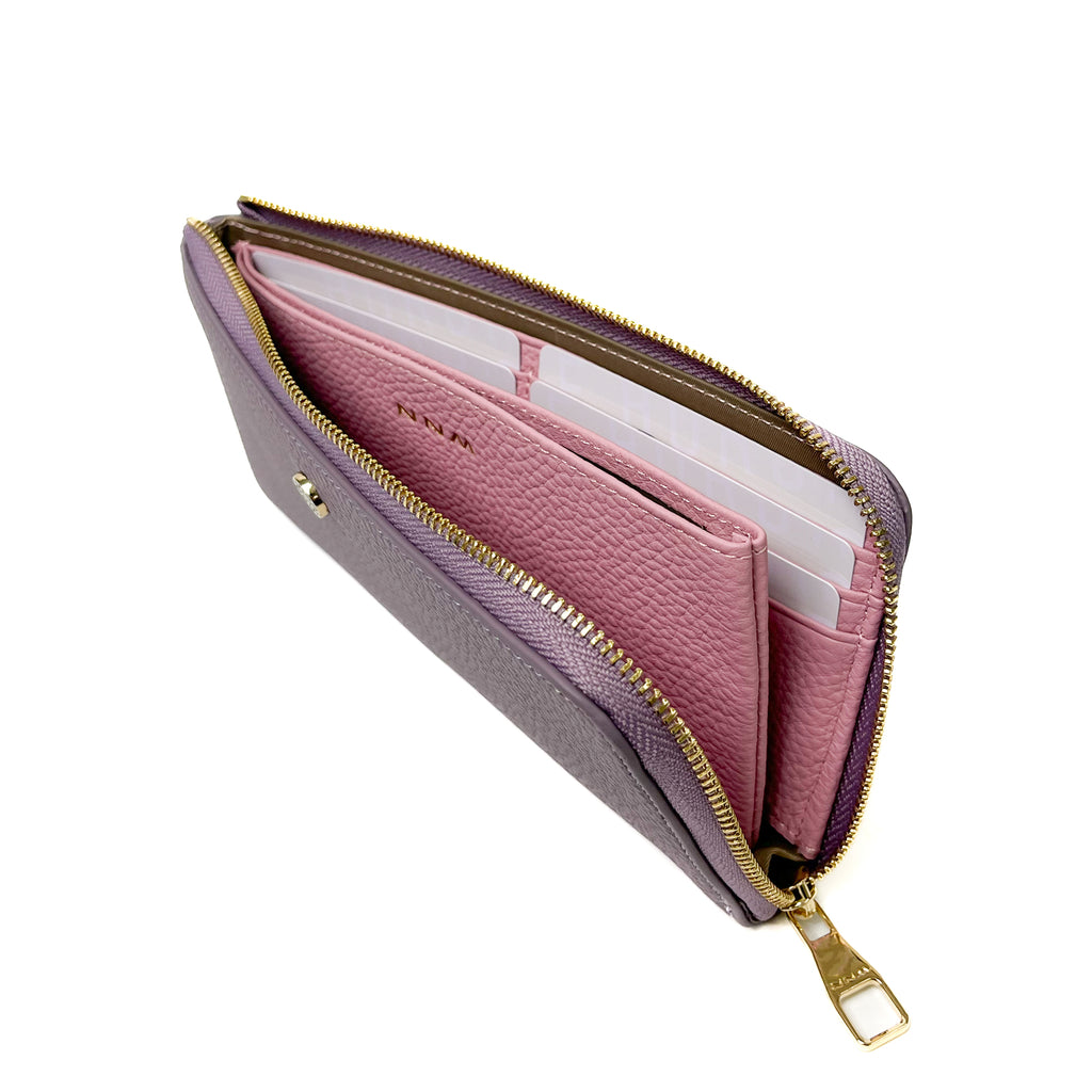 【New Arrival】NNM GOODS | Leather Zip Long Wallet