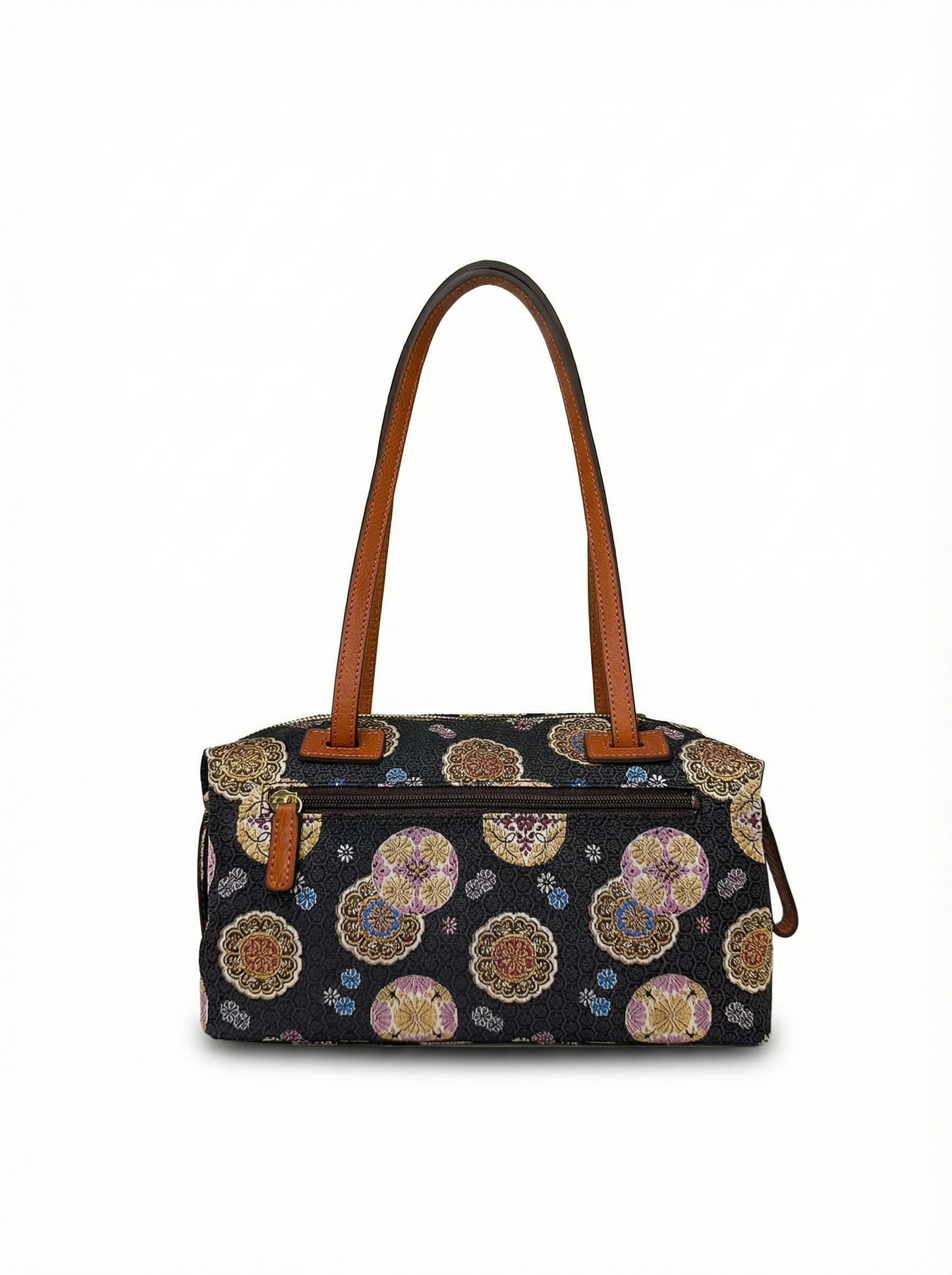 【新品】NISHIJIN | Nishijin Weave 奢華波士頓手提包