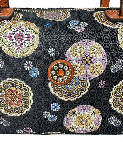 【新品】NISHIJIN | Nishijin Weave 奢華波士頓手提包