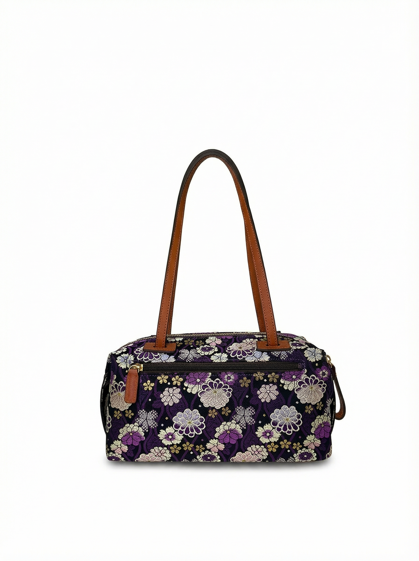 【新品】NISHIJIN | Nishijin Weave 奢華波士頓手提包