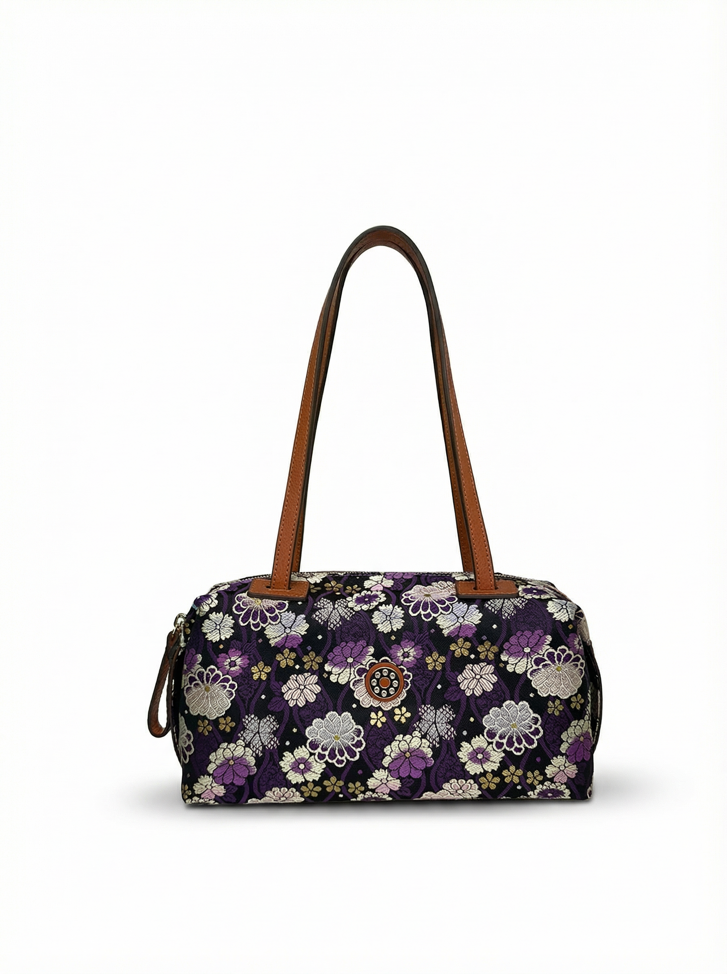 【新品】NISHIJIN | Nishijin Weave 奢華波士頓手提包