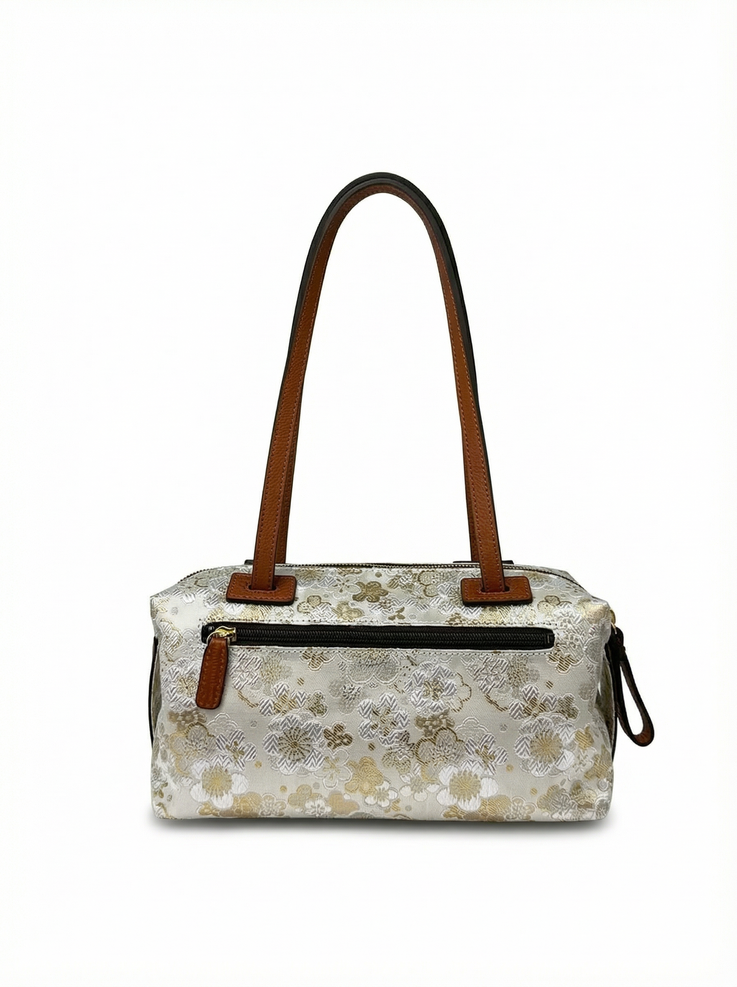 【新品】NISHIJIN | Nishijin Weave 奢華波士頓手提包