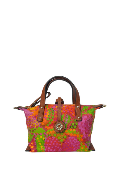 CHIC | LIMONTA Pattern Mini Tote Bag - Orange