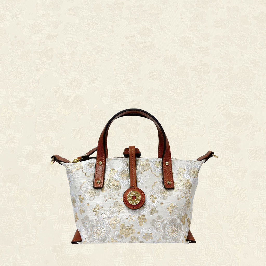 【Limited Edition】NISHIJIN | Nishijin Ori Kinran Mini Tote Bag