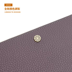 【With First Launch Gift】NNM GOODS | Leather Zipper Long Wallet
