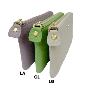 NNM GOODS |  Full Leather L Shape Zipper Wallet