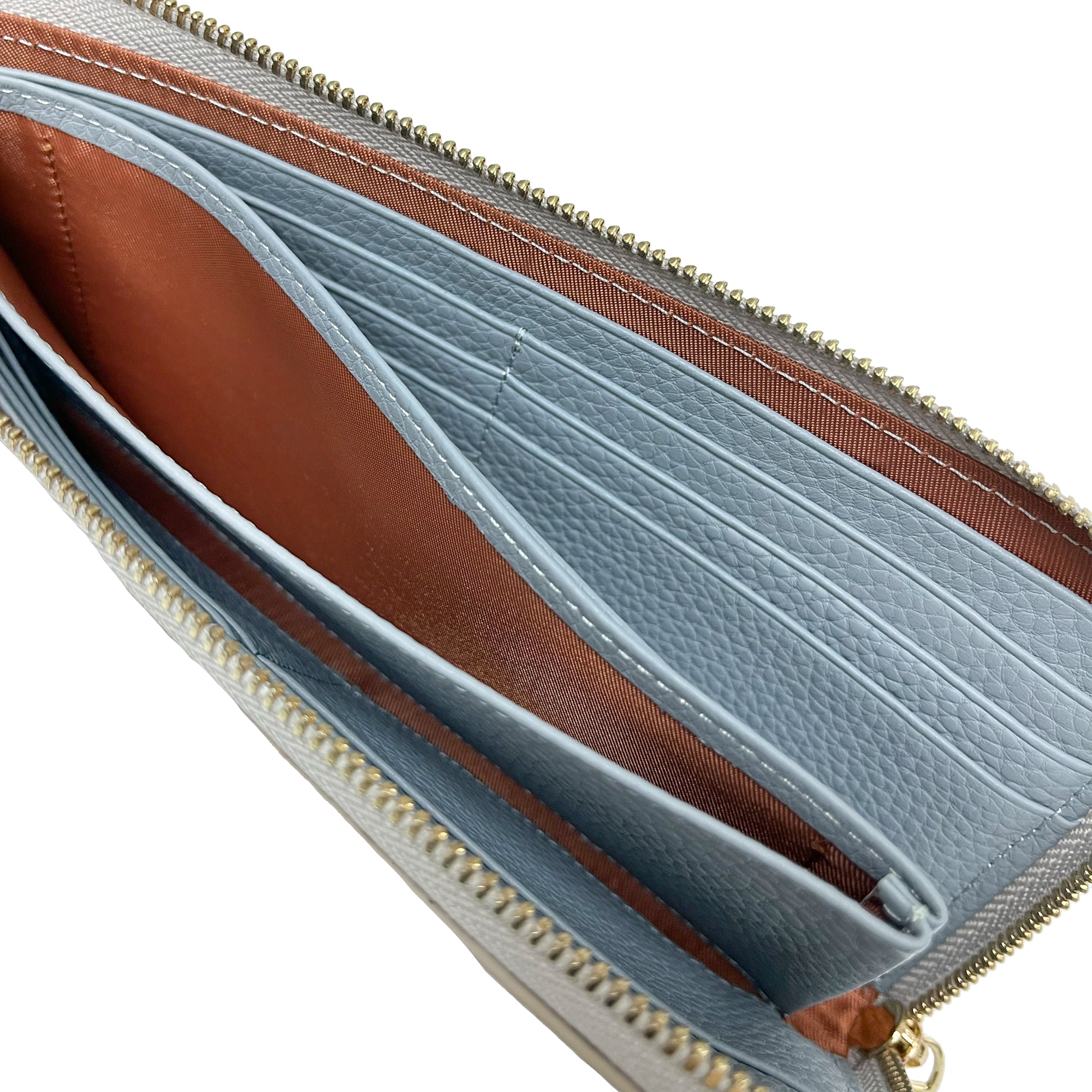 NNM GOODS |  Full Leather L Shape Zipper Wallet