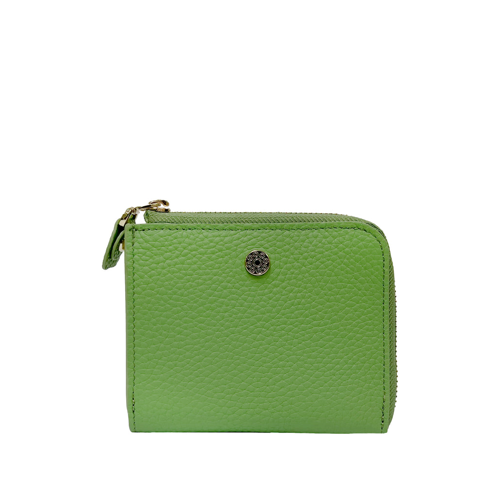 NNM GOODS | Full Leather L-Shaped Short Wallet
