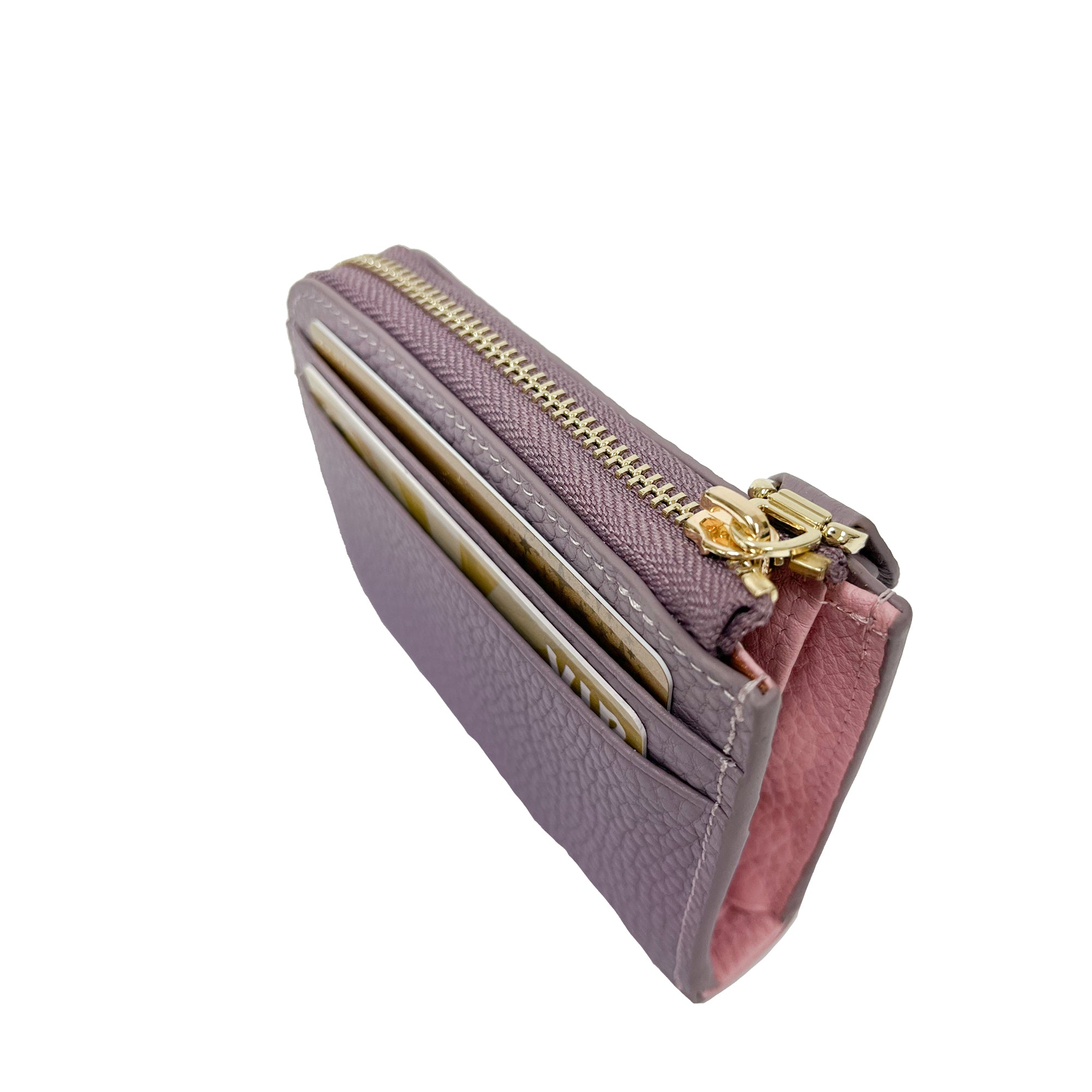NNM GOODS | Full Leather L Shape Zipper Short Wallet